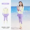 Nuevo Traje de Baño Disney para Niñas 2026, Estilo de una Pieza con Falda para Niñas de Secundaria Nadando en la Playa