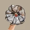 Scrunchie Leve Multicamadas Novo Estilo 2026 com Toque Elegante e Sofisticado, Adequado para Rabos de Cavalo e Coques, Acessório de Cabelo Estilo Coreano