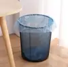 Cubo de basura redondo de malla metálica Cesta de basura de hierro forjado Papelera de oficina para el hogar Cubo de basura de malla de hierro forjado