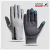 Guantes de Ciclismo para Hombre y Mujer, Guantes de Invierno de Terciopelo Cálidos para Hombre y Mujer, de Dedos Completos, Cortavientos, Antifrío, Pantalla Táctil, para Conducir, Deportes, Esquí