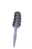 Peine de Gradiente Hueco Transfronterizo, Peine Ovalado para Alisar el Cabello Lacado, Peine Ovalado para Peinar el Cabello Esponjoso, Peine Oscilante