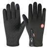 Guantes de Esquí Cremallera Forro Polar Guantes Táctiles Otoño e Invierno Cálidos con Forro Polar A Prueba de Frío Impermeables Estilo para Montar al Aire Libre para Hombres y Mujeres