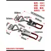 Abrazadera de Acero Inoxidable 304 Hebilla Ajustable Tensor Pestillo Cierre Clip Hebilla de Caja Accesorios Pinza Tipo Tornillo