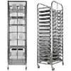 Rack Espesso de Aço Inoxidável para Assar Bandejas Multicamadas Removível e Removível para Assar Bolo Pão Rack Bandeja de Geladeira