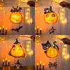 Decoração de Halloween Infantil Feita à Mão Saco de Materiais DIY Atividade Temática para Festa de Jardim de Infância Barra Adereços Lanterna de Abóbora