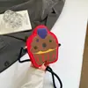 Bolsa Cruzada Mini Linda de Hombro Único Cartoon Colorida Personalizada Bloques de Color 2026 Nueva Tendencia Ins para Niñas