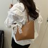 Bolso Tote de Gran Capacidad Europeo y Americano para Mujer 2025 Nuevo Bolso de Hombro de Moda Simple Moda Coreana Elegante Bolso de Axila