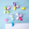 Algodón de maquillaje flocado tipo gota de agua sin látex mini huevo de maquillaje huevo de belleza mini corte oblicuo traje de esponja para polvos tipo calabaza