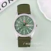 Reloj de Mesa de Calendario de Nylon Impermeable Casual para Hombre Correa de Lona Reloj de Pulsera para Hombre Reloj Deportivo del Ejército Resistente al Desgaste Luminoso