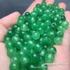 Contas de ábaco verdes de gelo de alta qualidade, 7 x 8, contas antigas, atacado, acessórios para joias DIY de jade, contas soltas, contas em barril, acessórios