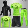 Roupa Esportiva Transfronteiriça Roupa de Treino Roupa de Secagem Rápida Outono e Inverno Ao Ar Livre Corrida Matinal Atletismo Ciclismo Corrida Roupa de Fitness