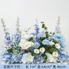 Flores de Piso para Boda Arreglo Floral Artificial Decoración del Lugar de la Boda Flores Artificiales Flores para el Camino Ceremonia de Entrega del Coche Accesorios para Fotos