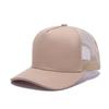 Gorra de béisbol de gasa con alero curvo, color sólido, estilo Joker, informal, para viajes, deportes, transpirable, de red, para mujer, comercio exterior, venta al por mayor