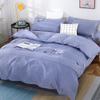 Conjunto de quatro peças de algodão A6L 100 capas de edredom lençol 4 conjunto de três peças dormitório estudantil engrossado quatro estações 3 cama