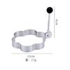 Omelete de aço inoxidável criativo gadget de cozinha em forma de coração DIY ovo frito antiaderente bolo de sobremesa molde atacado