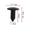 Hebilla de remache para guardabarros de coche Ford Chrysler 388577S