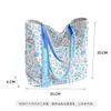 Nova Moda Desenho Animado Bolsa de Lona Grossa Bolsa de Ombro Bolsa de Estudante Bolsa de Armazenamento para Viagem de Primavera Bolsa de Lona Ins