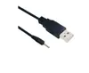 Cabo de Carregamento USB de 0,5m Buraco Redondo Dc2.0 Fiação de Brinquedo de Máquina Antiga 6101 Cordão de Alimentação para Pequena Luminária de Mesa