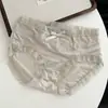 Shorts de Renda Francesa Finos de Verão Roupa Íntima Feminina Calcinhas Girls' com Absorção de Umidade Antibacterianas com um Toque de Luxo Leve e de Alta Qualidade