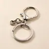 Set de Tres Piezas de Llavero de Dragón Redondo Cadena de Cuatro Secciones Cierre de Pinza de Langosta Accesorios de Joyería DIY Gancho Colgante para Muñeca de Bolso Hecho a Mano