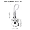 Chaveiro de Cachorro de Couro Fofo de Desenho Animado para Casal Exclusivo Bolsa de Estudante Pingente Decorativo Pequeno Atacado Transfronteiriço