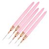 Bolígrafo de tracción para nail art transfronterizo, varilla de metal muy fina, multi-especificación, bolígrafo para pintura a color, juego de pinceles para tirar de uñas, suministro directo de fabricantes