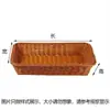 Caja de regalo maceta marco cesta cesta de bambú tejida cesta de bambú simple cesta cesta de bambú bolsa soporte de exhibición cesta pequeña plato comida churros.