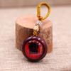 El mismo llavero creativo de palo de rosa con apellido de cien familias, personalidad, apellido familiar, marea nacional, colgante para llave de coche para hombre y mujer, joyería