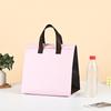 Bolsa aislante para llevar, bolsa de aluminio, para leche, té, catering, pasteles, café, desechable, no tejida, venta al por mayor