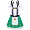 Ropa Nueva Oktoberfest Alemania Baviera a Múnich Ropa de Cerveza Fiesta Bar Ropa para Actuación en Escenario