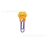 [Urso de Manteiga] Marcador de Página Decorativo em PVC de Desenho Animado Colorido Clips de Papel DIY Material Escolar Atacado Transfronteiriço