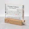 Modelo Físico 3D de la Tabla Periódica de los Elementos para Química de Secundaria - Regalo Práctico para el Día del Maestro, Decoración de Estudio, Adorno de Escritorio