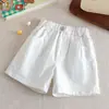 Nuevos Shorts de Mezclilla de Verano 2026 para Niños, Unisex Estilo Coreano Modernos Sueltos Versátiles Pantalones Casuales de Mezclilla