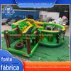 Fabricante de Comércio Exterior Selva Pvc Trampolim Inflável Combinação Castelo Escorrega Diversão Uso Doméstico Castelo Inflável