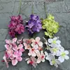 Fabricante de Flores de Ano Novo Orquídea Phalaenopsis de 9 Hastes Balde da Fortuna Balde Abraço Decoração de Casamento Casa Flores Artificiais Atacado