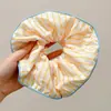 Goma para el pelo con estampado estilo Academia Melard para mujer, scrunchie de satén con malla de estampado de leopardo vintage, banda elástica de alta elasticidad y duradera
