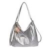 2026 Nuevo Bolso Hobo de Gran Capacidad Retro Europeo y Americano para el Trabajo Debajo del Brazo Bolso Tote Bolso de Hombro Único Bolso Cruzado Mochila Pequeña para Mujer