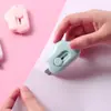 Japonês simples Creative Cloud Art faca retrátil portátil mini blade bonito menina coração split faca expressa