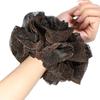 Nova Faixa de Cabelo Elástica com Design de Flor, Acessório de Cabelo Brilhante de Cor Única para Mulheres, Acessório de Cabeça com Flor de Cabelo Fq002 Estilo Fino