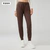 Amazon Estilo Nuevo Europeo y Americano Leggings Sueltos Cepillados Pantalones de Fitness para Correr para Mujer Look Adelgazante Delgado Pantalones Deportivos D19069
