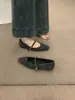 Zapatos Mary Jane versátiles de estilo coreano con una sola correa, zapatos de mujer, nuevos casuales de otoño/invierno con suela plana, zapatos de algodón con forro de felpa