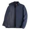 Chaqueta Abrigo Sólida Simple Nueva para Otoño e Invierno 2024 Chaqueta Superior para Hombre de Manga Larga con Solapas