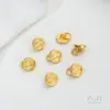 Cierres de collar al por mayor con fuerte retención de color, Oro de arena vietnamita, Botones de oro Zakiram, Cierres para pulsera Jifu Paz y Alegría