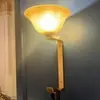 Lámpara de pared creativa estilo vintage europeo para sala de estar y dormitorio, lámpara de pared de bronce antiguo negro estilo americano para balcón exterior y restaurante de Xinjiang
