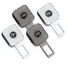 Extensor de Cinturón de Seguridad para Coche Patrón de Malla Hebilla de Aleación de Zinc Hebilla Conector con Logo de Coche Vip