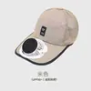 Gorra Ventilador de Carga Solar para Adultos, Gorra de Malla Transpirable con Visera para Pesca para Hombres y Mujeres, Gorra con Visera de Protección Solar para Exteriores en Verano