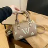 Bolsa Feminina Elegante e de Luxo 2025 Nova Bolsa de Ombro Único Versátil Transversal Design de Nicho Exquisita Bolsa Almofada Bolsa de Mão