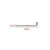Marcador Galvanizado em L para Ponto de Observação de Assentamento Marca de Observação de Assentamento Marca de Assentamento Prego de Topografia