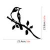 JSTY001-029 Transfronterizo Nuevo Metal Pájaro de Hierro Jardinería Bosque Árbol Enchufe Exterior Flor Hogar Decoración de Hierro