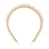 Diadema de Perlas para Mujer, Súper Estilo Hada, Estilo Romántico Francés, Nuevo Modelo Celebridad de Internet 2024, Accesorio Versátil para el Cabello para Lavarse la Cara, Diseño de Corona Alta